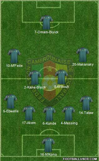 Cameroon Formation 2011