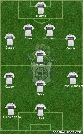 Gimnasia y Esgrima de La Plata Formation 2011