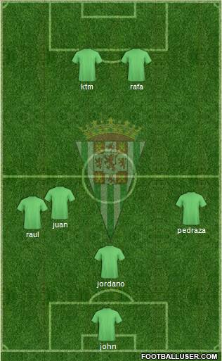 Córdoba C.F., S.A.D. Formation 2011