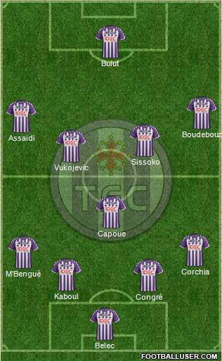 Toulouse Football Club Formation 2011