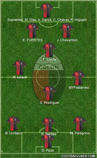 Colón de Santa Fe Formation 2011