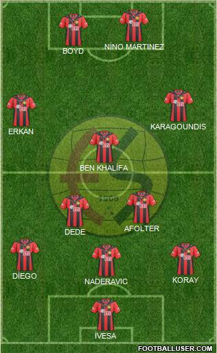 Eskisehirspor Formation 2011