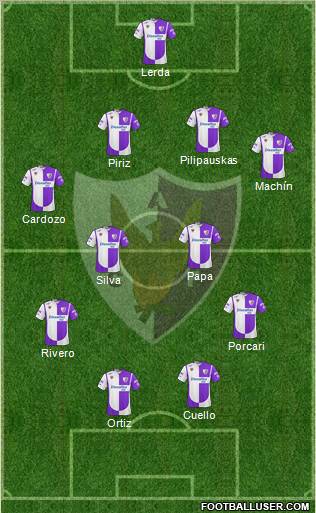Centro Atlético Fénix Formation 2011