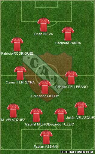 Independiente Formation 2011