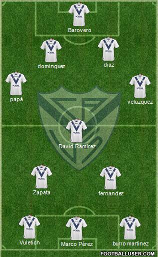 Vélez Sarsfield Formation 2011
