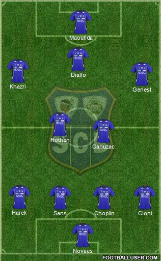 Sporting Club Bastia Formation 2011