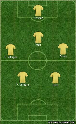 Pro Evolution Soccer Team Formation 2011