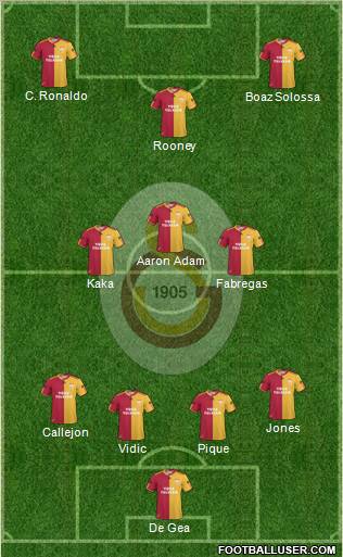 Galatasaray SK Formation 2011