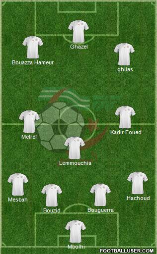 Algeria Formation 2011