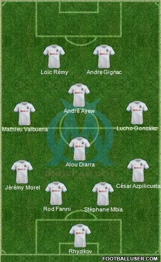 Olympique de Marseille Formation 2011