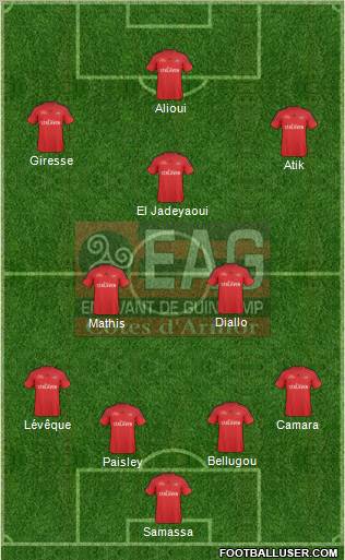 En Avant de Guingamp football formation