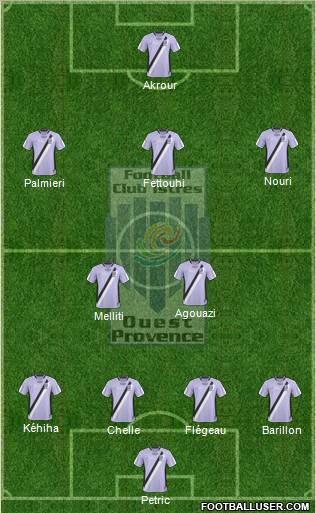 Football Club Istres Ouest-Provence Formation 2011