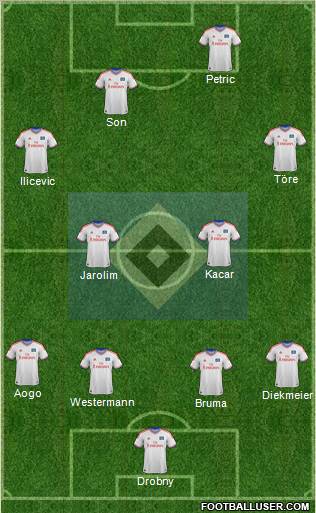 Hamburger SV Formation 2011