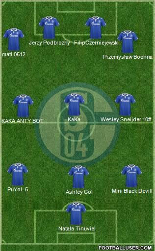 FC Schalke 04 Formation 2011