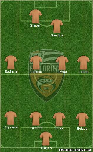 FC Lorient Bretagne Sud Formation 2011