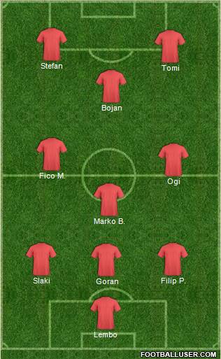 World Cup 2010 Team Formation 2011