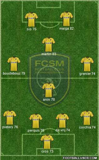 FC Sochaux-Montbéliard Formation 2011