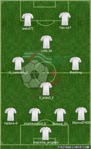 Algeria Formation 2011