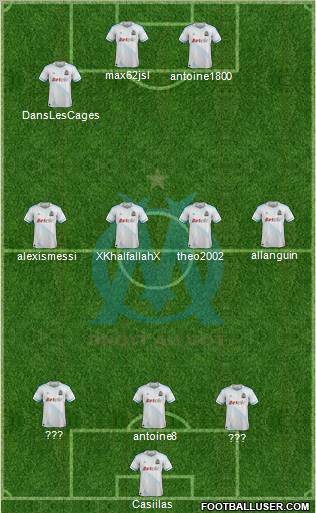 Olympique de Marseille Formation 2011