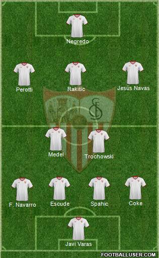 Sevilla F.C., S.A.D. Formation 2011