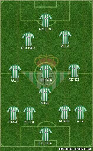 Real Betis B., S.A.D. Formation 2011