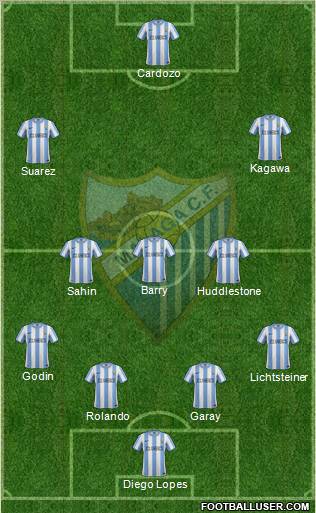 Málaga C.F., S.A.D. Formation 2011