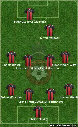OGC Nice Côte d'Azur Formation 2011