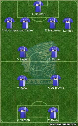 KAA Gent Formation 2011