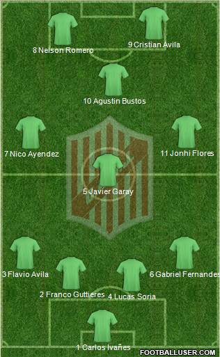 9 de Julio Formation 2011