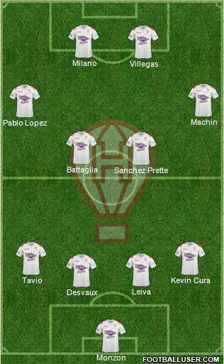 Huracán Formation 2011