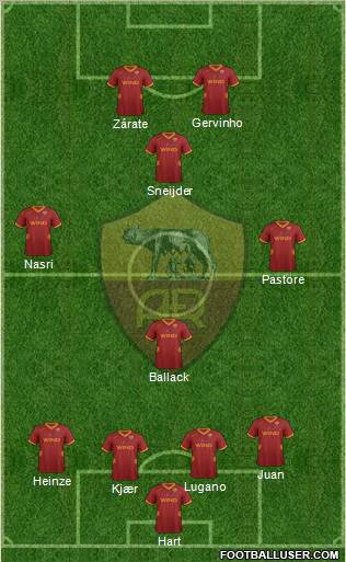 AS Roma Formation 2011