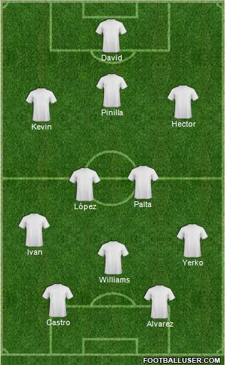 Pro Evolution Soccer Team Formation 2011