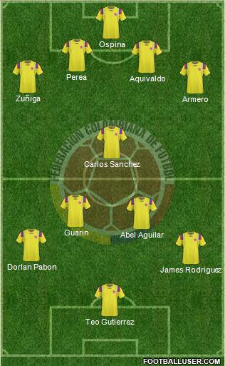 Colombia Formation 2011