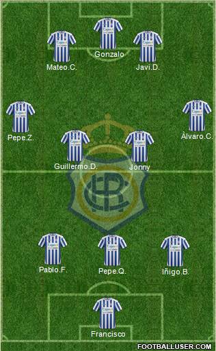 R.C. Recreativo de Huelva S.A.D. Formation 2011