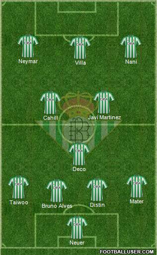 Real Betis B., S.A.D. Formation 2011