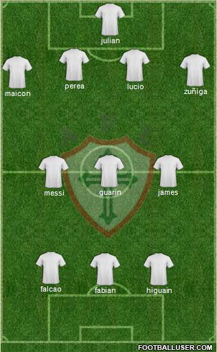 A Portuguesa Londrinense Formation 2011