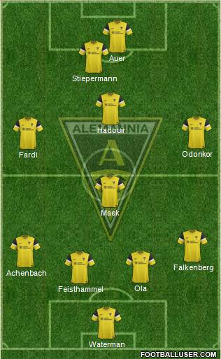 TSV Alemannia Aachen football formation