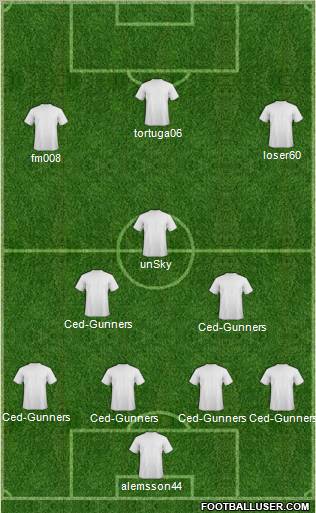 Fifa Team Formation 2011