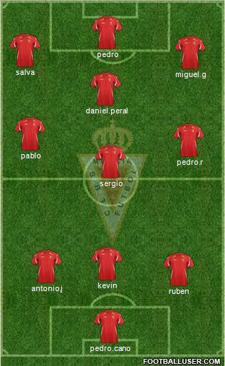 Real Murcia C.F., S.A.D. Formation 2011
