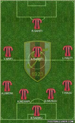 KS Flamurtari Vlorë Formation 2011