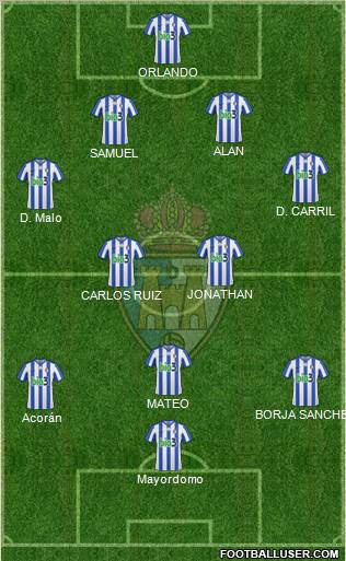 S.D. Ponferradina Formation 2011