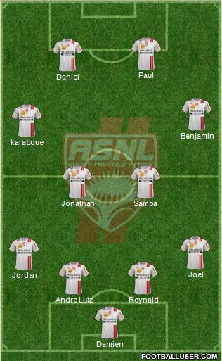 A.S. Nancy Lorraine Formation 2011