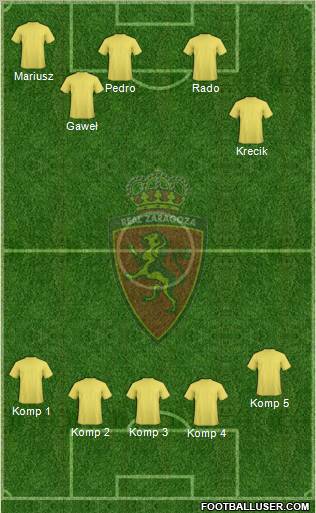 R. Zaragoza S.A.D. Formation 2011