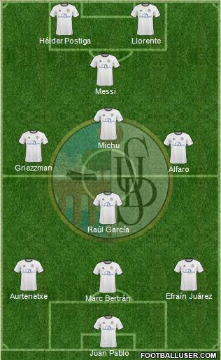 U.D. Salamanca S.A.D. Formation 2011