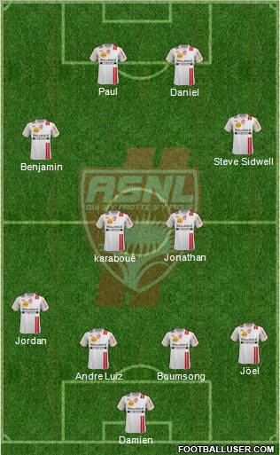 A.S. Nancy Lorraine Formation 2011