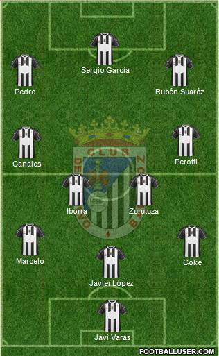 C.D. Badajoz S.A.D. Formation 2011