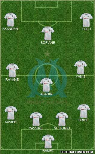 Olympique de Marseille Formation 2011