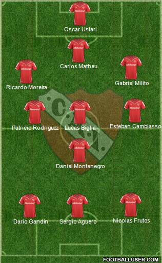 Independiente Formation 2011