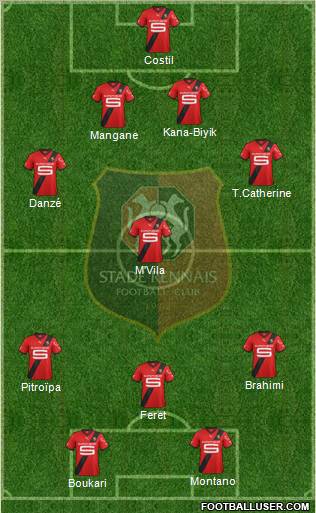 Stade Rennais Football Club Formation 2011