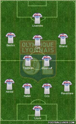 Olympique Lyonnais Formation 2011